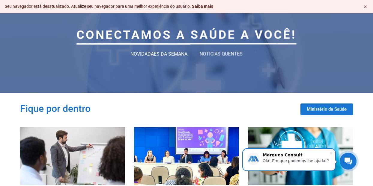 Fique por dentro das ultima notícias da saúde!
